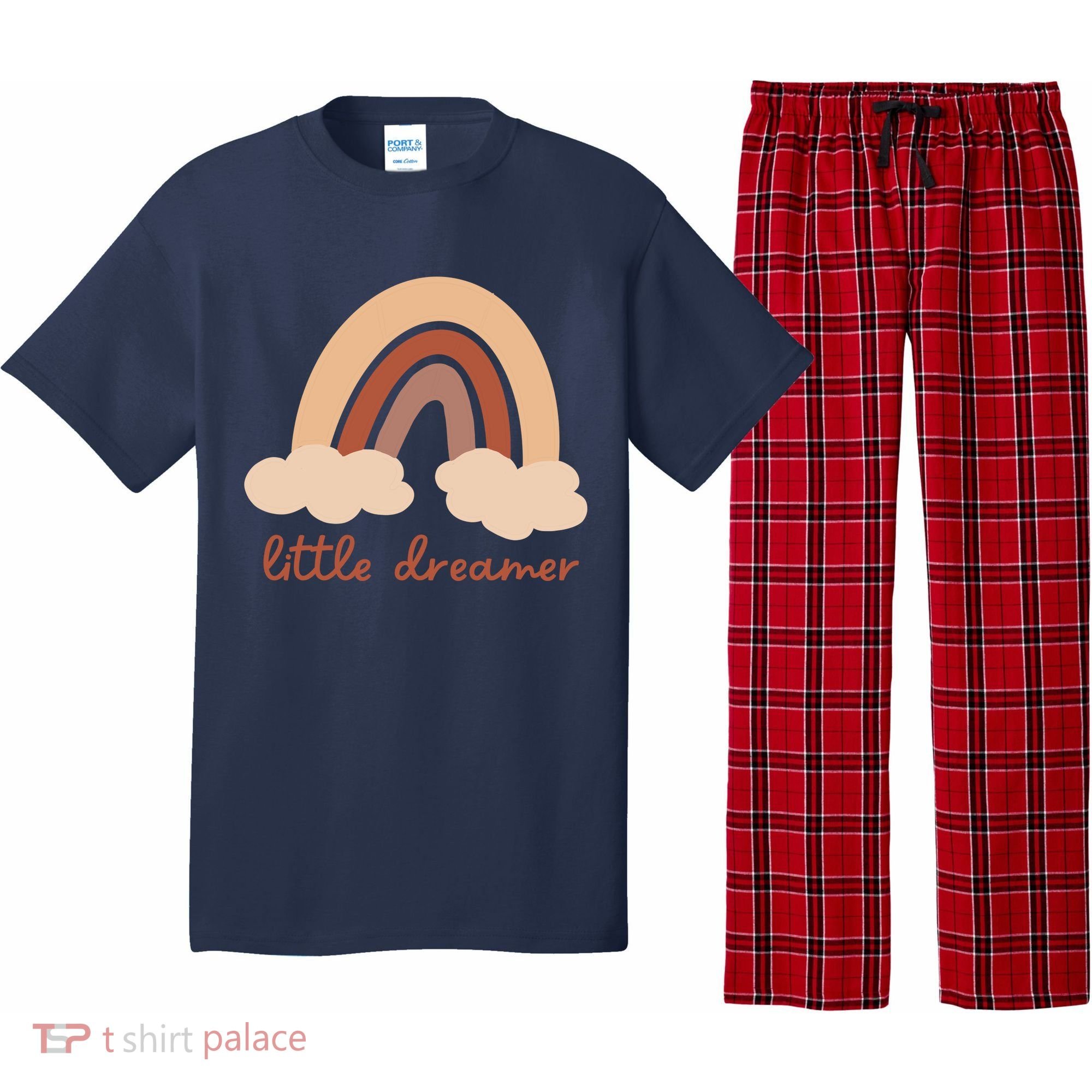 Little Dreamer Rainbow Cute Gift Pajama Set