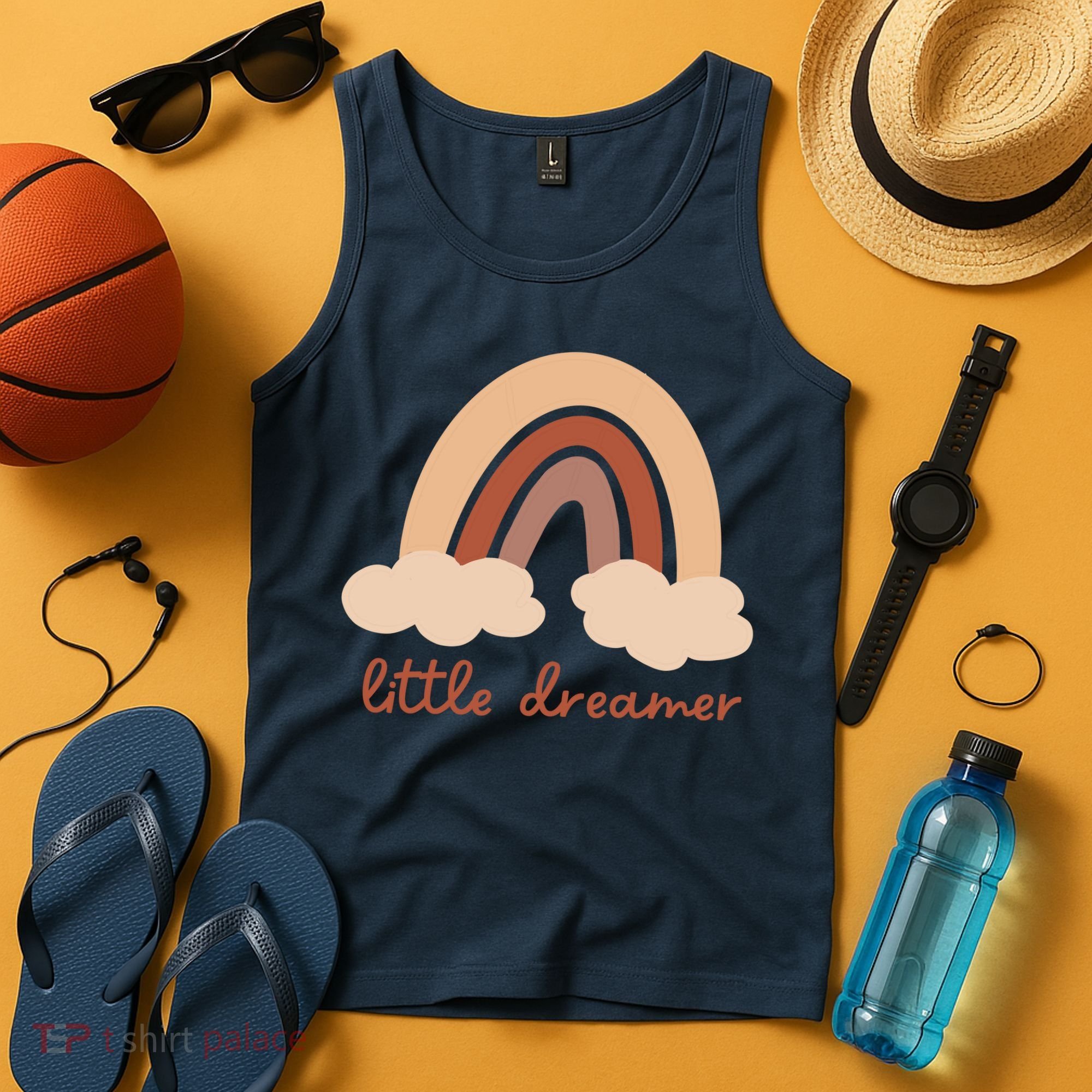 Little Dreamer Rainbow Cute Gift Tank Top