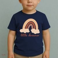 Little Dreamer Rainbow Cute Gift Toddler T-Shirt thumb 2