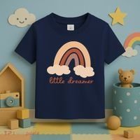 Little Dreamer Rainbow Cute Gift Toddler T-Shirt thumb 3