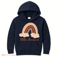 Little Dreamer Rainbow Cute Gift Kids Hoodie thumb 0