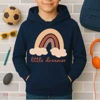 Little Dreamer Rainbow Cute Gift Kids Hoodie thumb 2