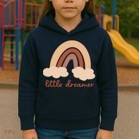 Little Dreamer Rainbow Cute Gift Kids Hoodie thumb 3