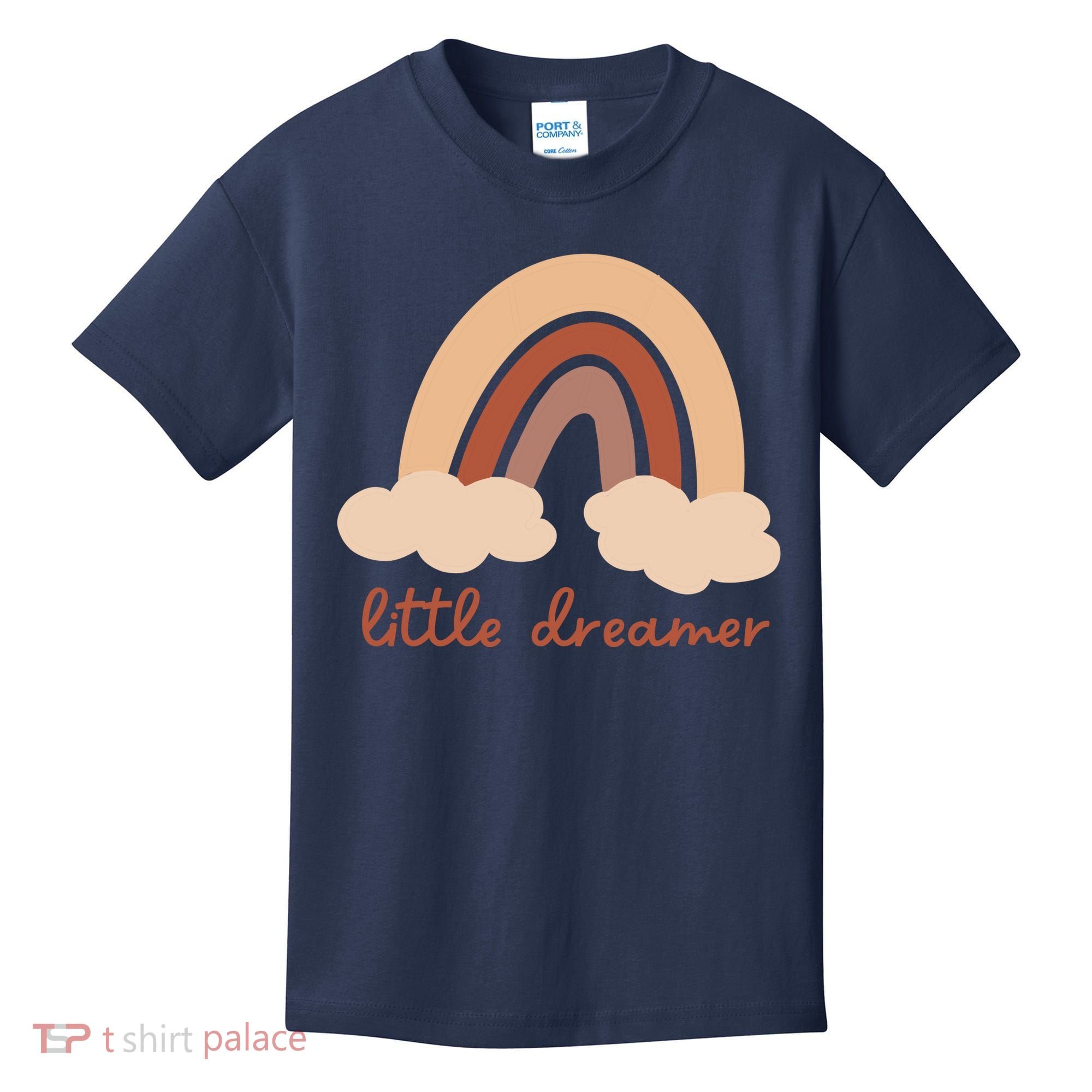 Little Dreamer Rainbow Cute Gift Kids T-Shirt