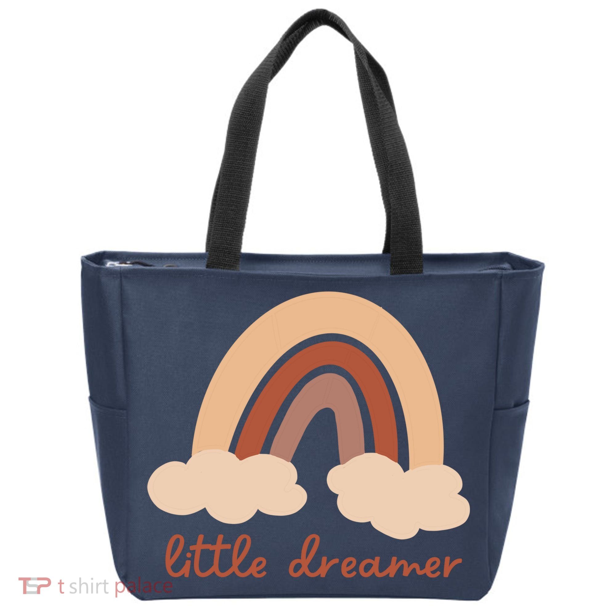 Little Dreamer Rainbow Cute Gift Tote Bag