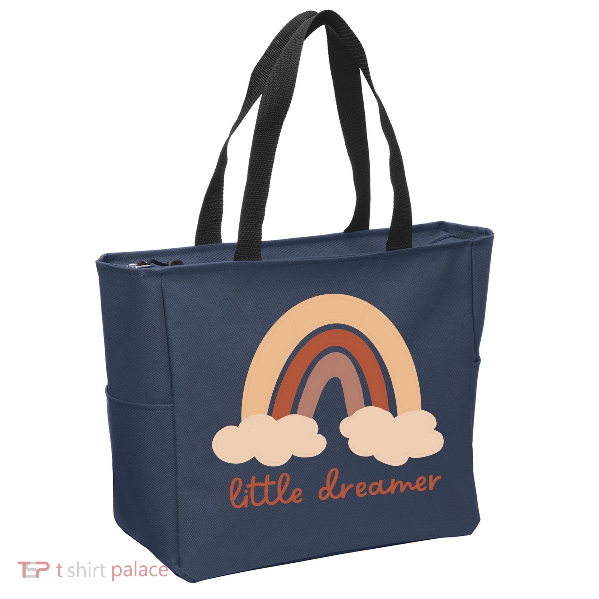 Little Dreamer Rainbow Cute Gift Tote Bag