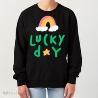 Lucky Day Rainbow Star St Patrick's Day Women's Sweatshirt thumb 0