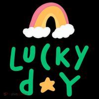Lucky Day Rainbow Star St Patrick's Day Bucket Hat thumb 4