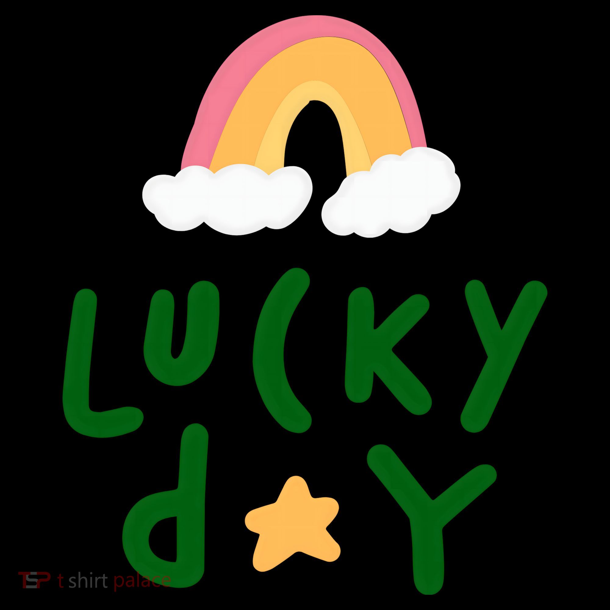 Lucky Day Rainbow Star St Patrick's Day Coffee Mug