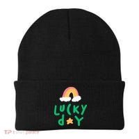 Lucky Day Rainbow Star St Patrick's Day Beanie thumb 0