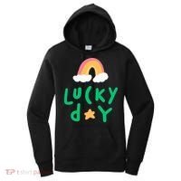 Lucky Day Rainbow Star St Patrick's Day Women's Hoodie thumb 0