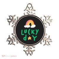 Lucky Day Rainbow Star St Patrick's Day Ornament thumb 0