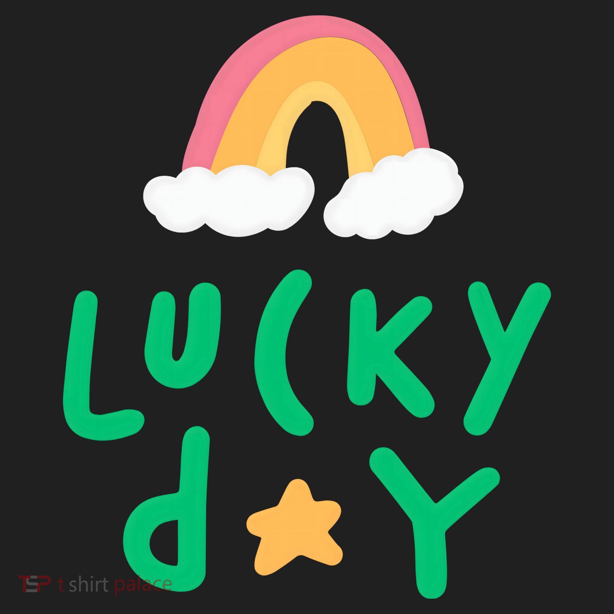 Lucky Day Rainbow Star St Patrick's Day Hat