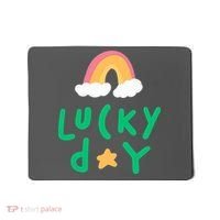 Lucky Day Rainbow Star St Patrick's Day Mousepad thumb 0