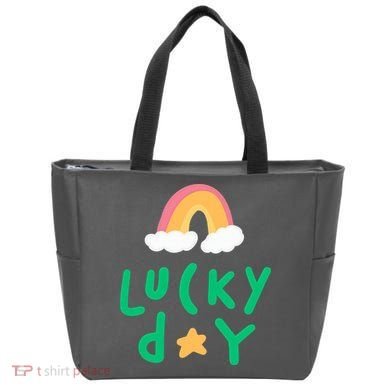 Lucky Day Rainbow Star St Patrick's Day Bag