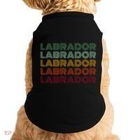 Labrador Dog Retro Doggie Tank thumb 0