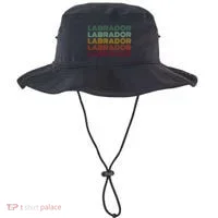 Labrador Dog Retro Bucket Hat thumb 0