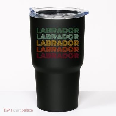 Labrador Dog Retro Tumbler