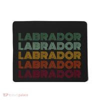 Labrador Dog Retro Mousepad thumb 0