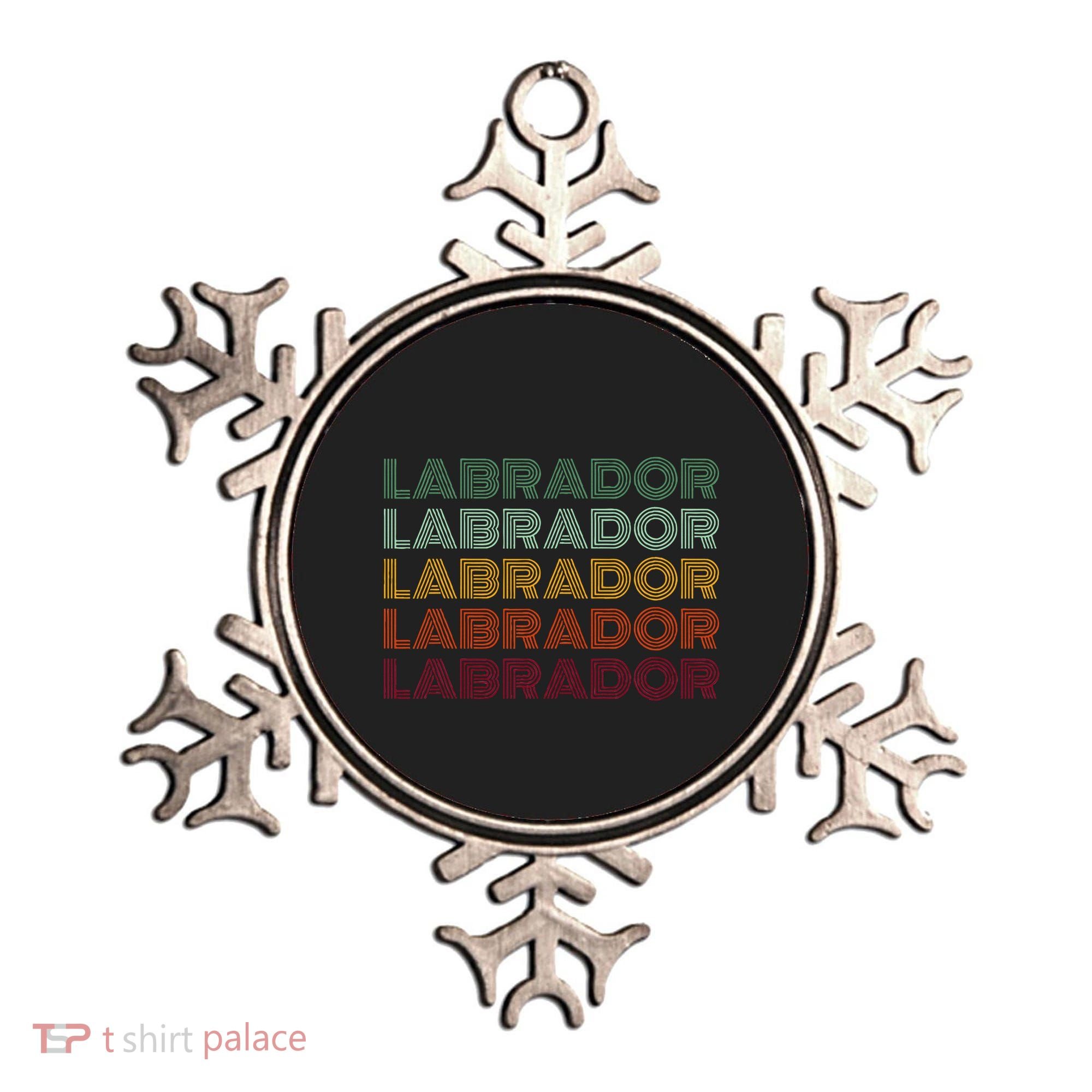 Labrador Dog Retro Ornament