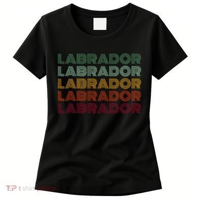 Labrador Dog Retro Women's T-Shirt