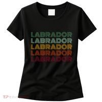 Labrador Dog Retro Women's T-Shirt thumb 0