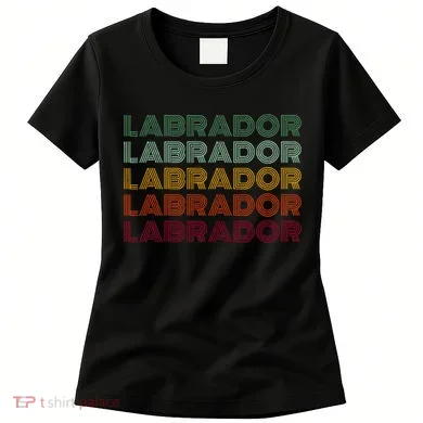 Labrador Dog Retro Women's T-Shirt