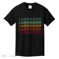 Labrador Dog Retro Kids T-Shirt thumb 0