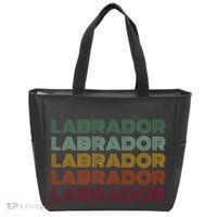 Labrador Dog Retro Tote Bag thumb 0