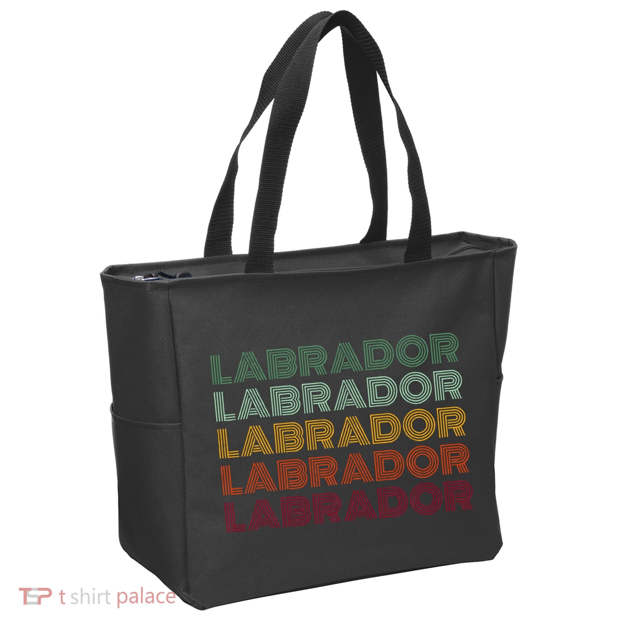 Labrador Dog Retro Tote Bag