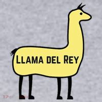 Llama Del Rey Lana Funny Music Animal Women's Sweatshirt thumb 2