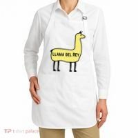 Llama Del Rey Lana Funny Music Animal Apron thumb 2
