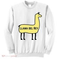 Llama Del Rey Lana Funny Music Animal Sweatshirt thumb 0