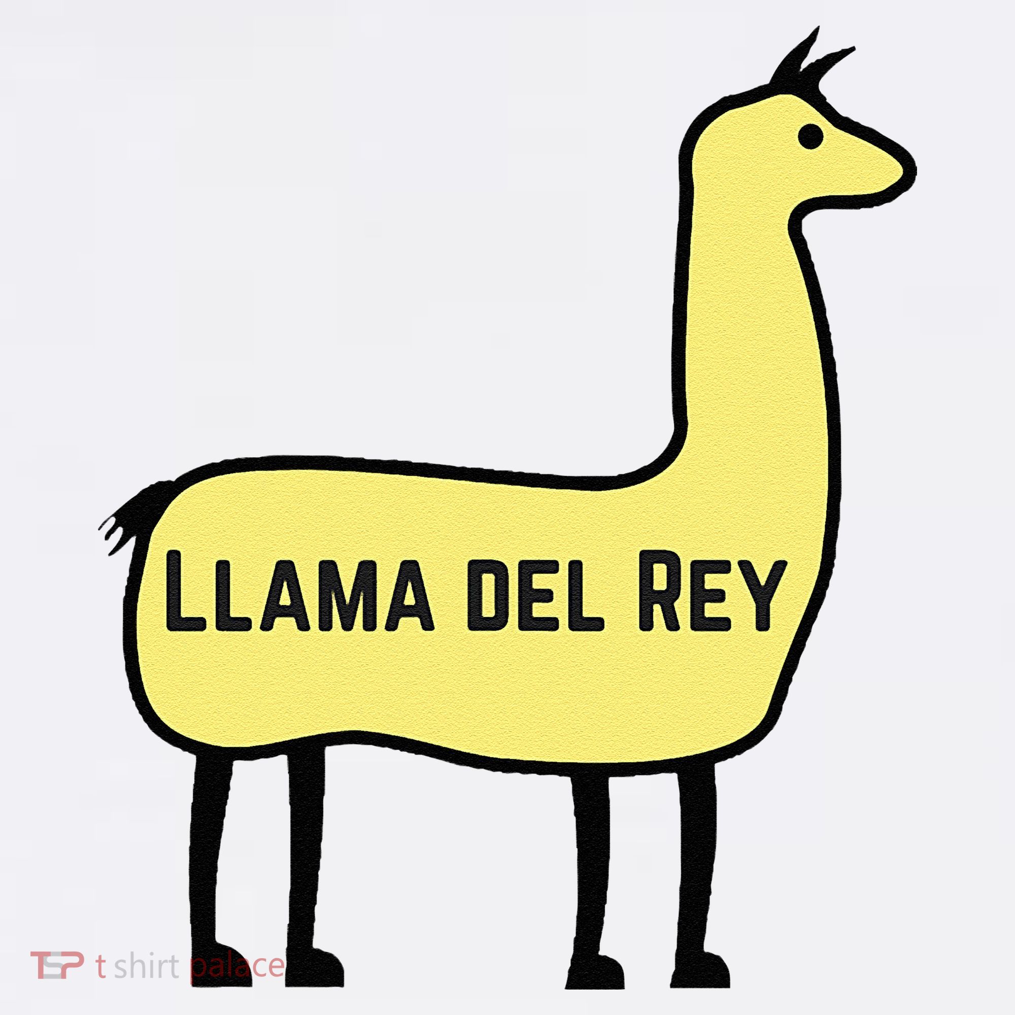 Llama Del Rey Lana Funny Music Animal Women's Hoodie