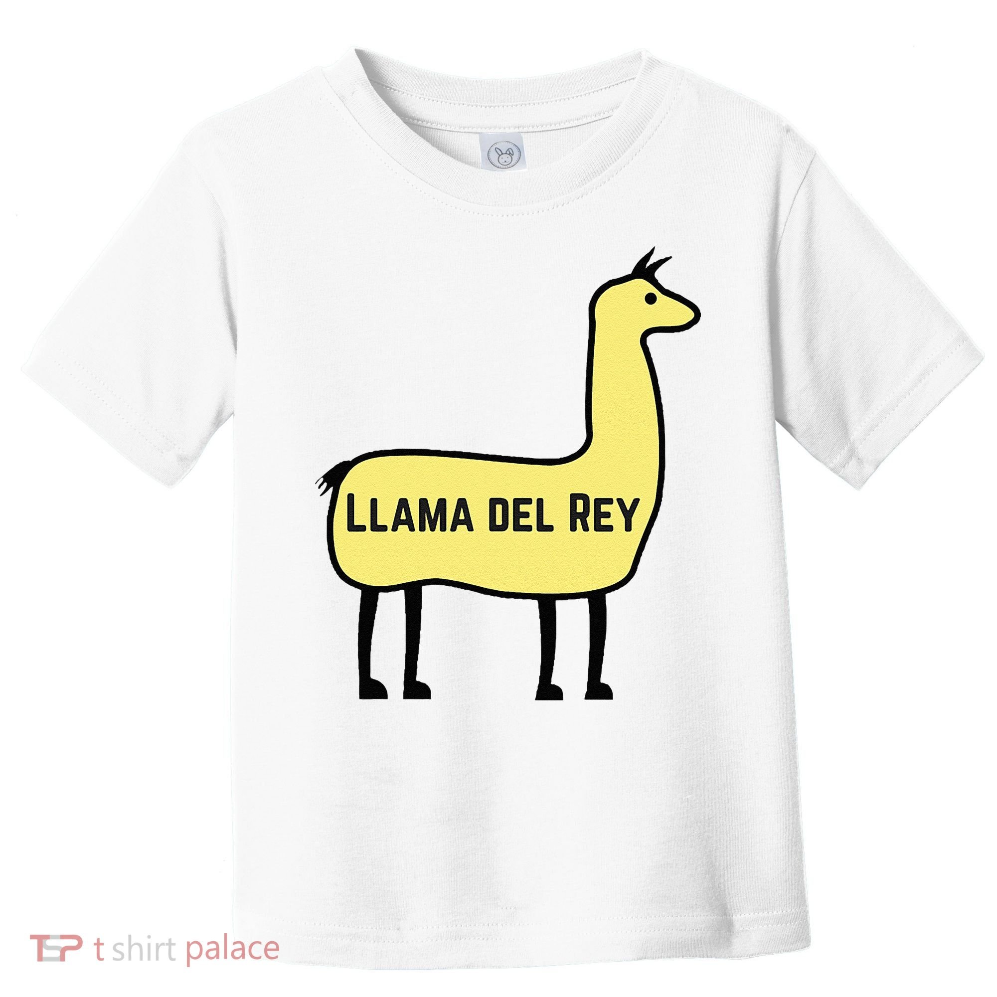 Llama Del Rey Lana Funny Music Animal Toddler T-Shirt