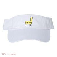 Llama Del Rey Lana Funny Music Animal Visor thumb 0