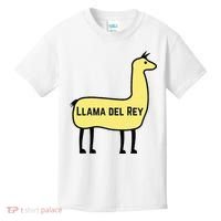 Llama Del Rey Lana Funny Music Animal Kids T-Shirt thumb 0