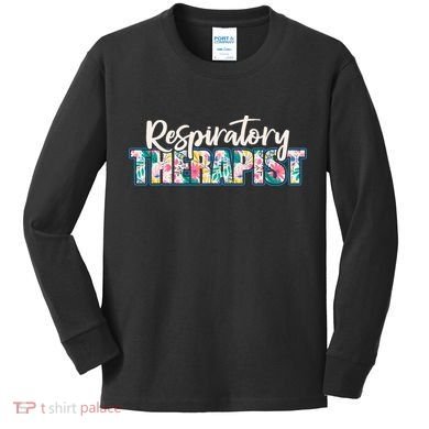 Lung Doctor Respiratory Therapy Kids Long Sleeve Shirt