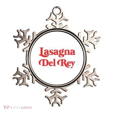 Lasagna Del Rey Ornament
