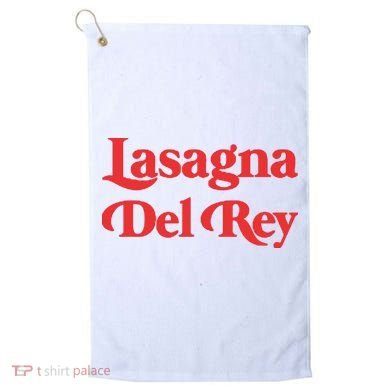 Lasagna Del Rey Golf Towel