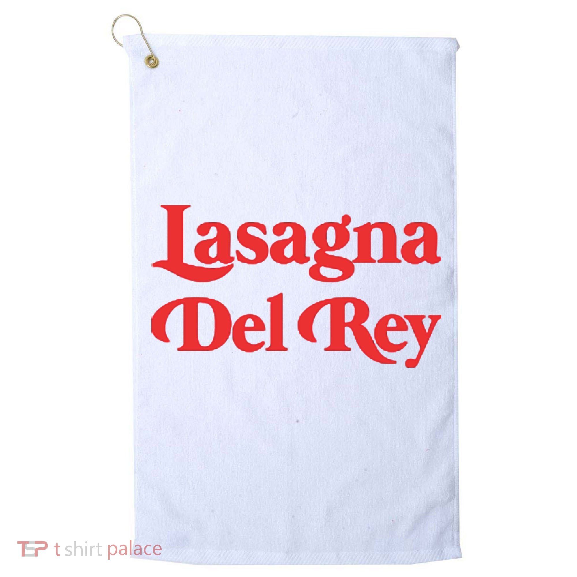 Lasagna Del Rey Golf Towel