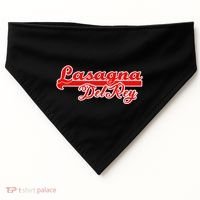 Lasagna Del Rey Italian Food USA-Made Doggie Bandana thumb 0