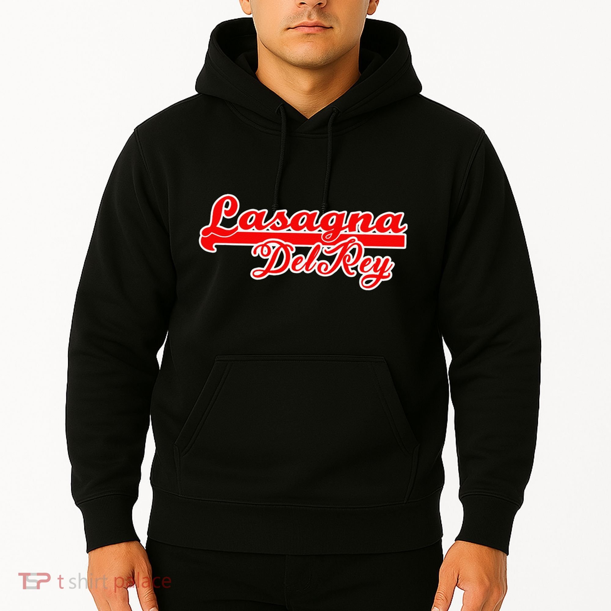 Lasagna Del Rey Italian Food Hoodie