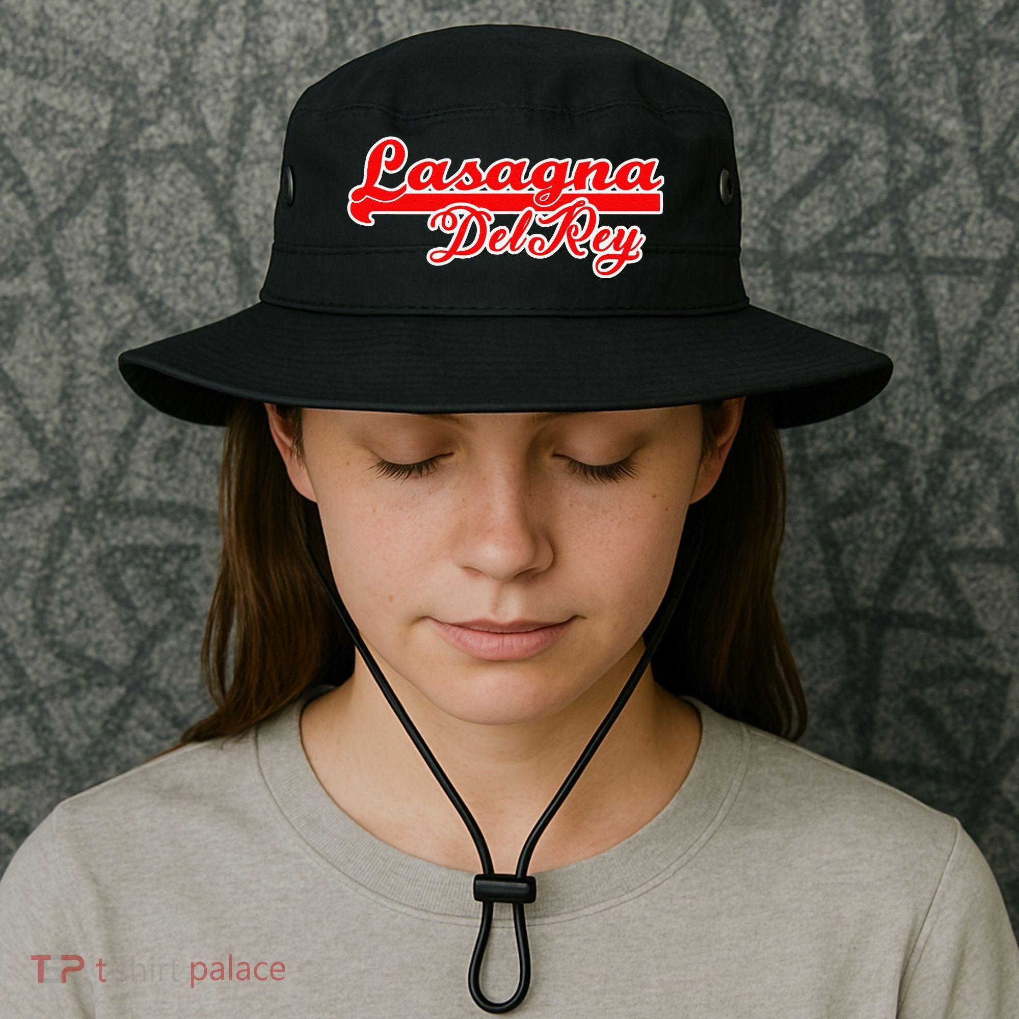 Lasagna Del Rey Italian Food Bucket Hat
