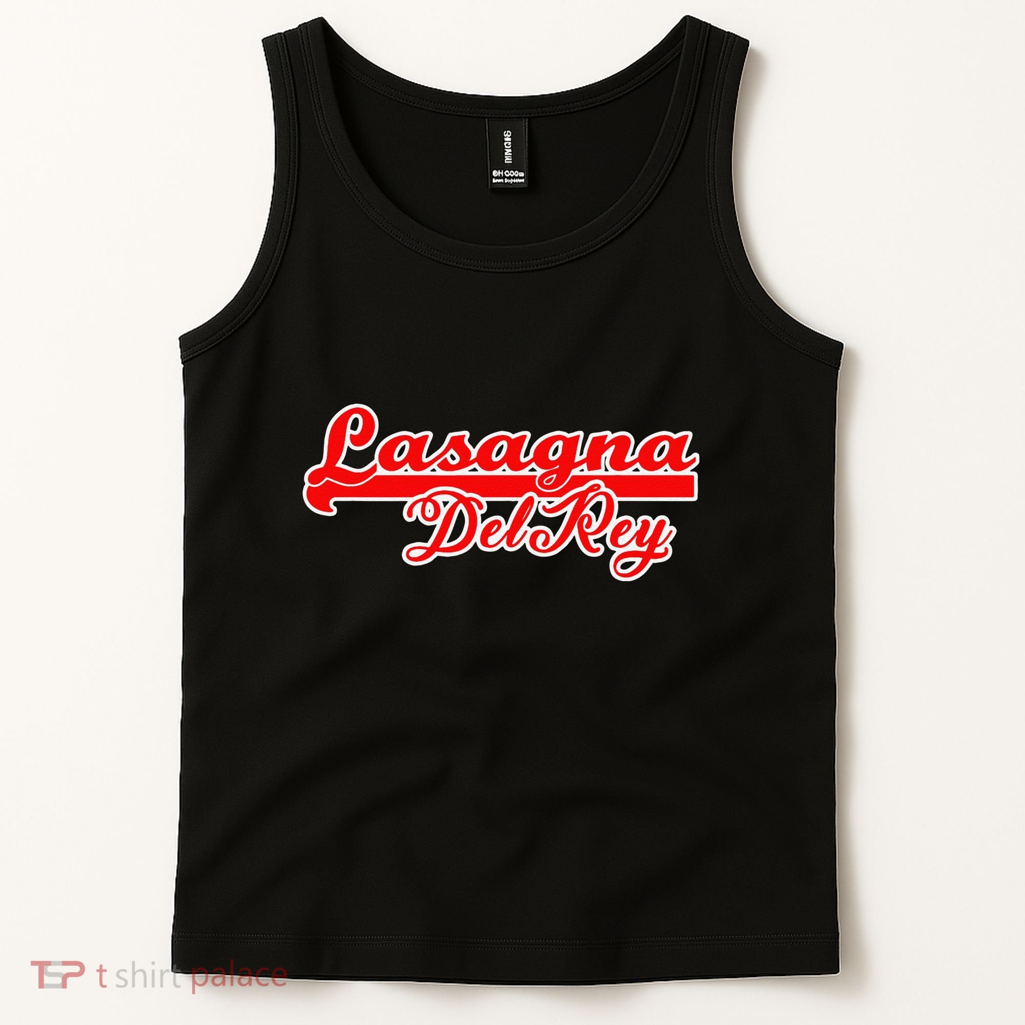 Lasagna Del Rey Italian Food Tank Top