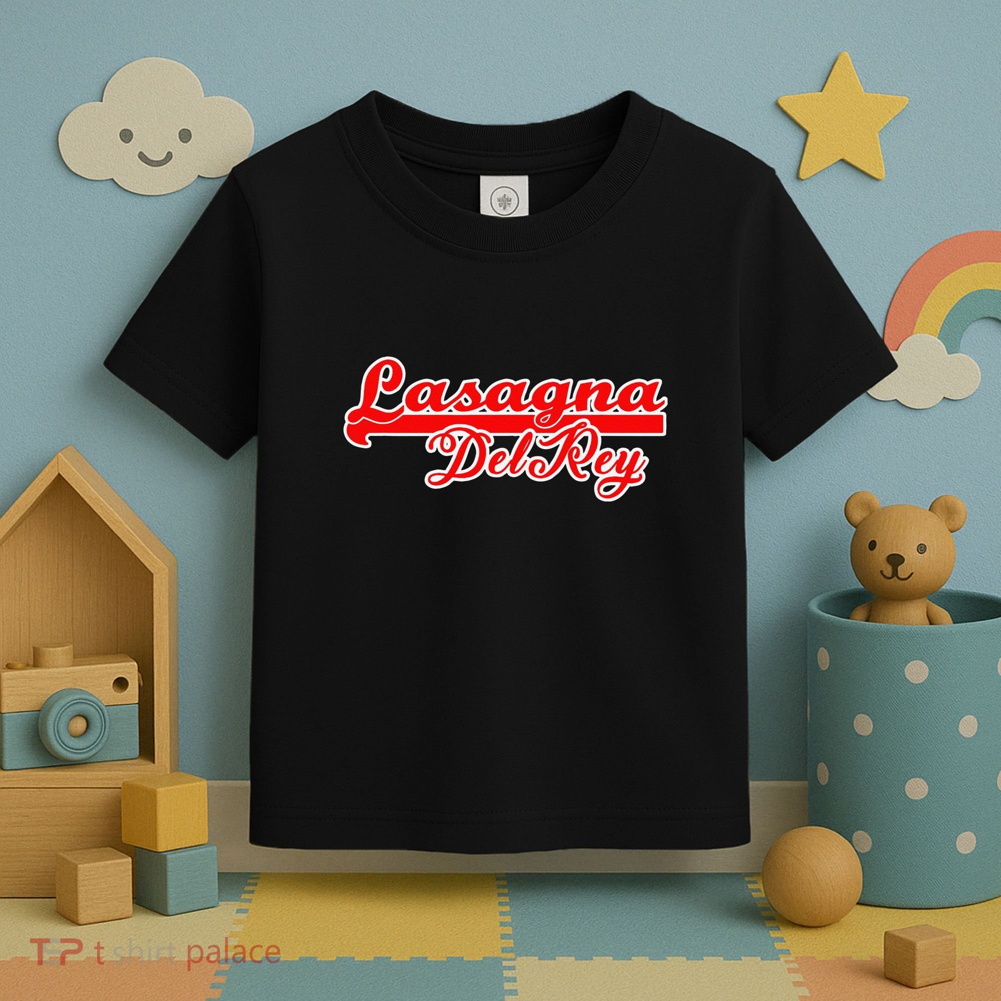 Lasagna Del Rey Italian Food Toddler T-Shirt