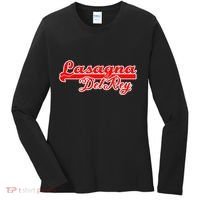 Lasagna Del Rey Italian Food Women's Long Sleeve Shirt thumb 0