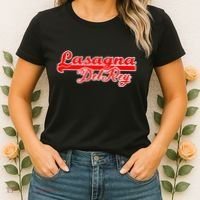 Lasagna Del Rey Italian Food Women's T-Shirt thumb 2