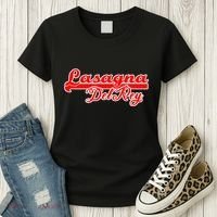 Lasagna Del Rey Italian Food Women's T-Shirt thumb 3