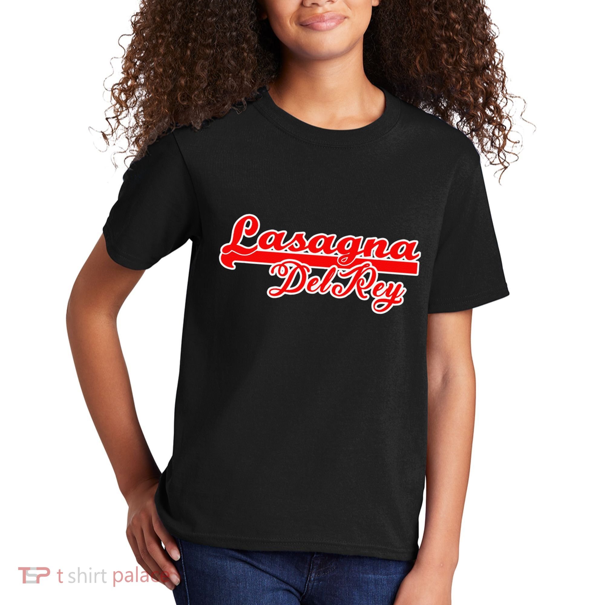 Lasagna Del Rey Italian Food Kids T-Shirt